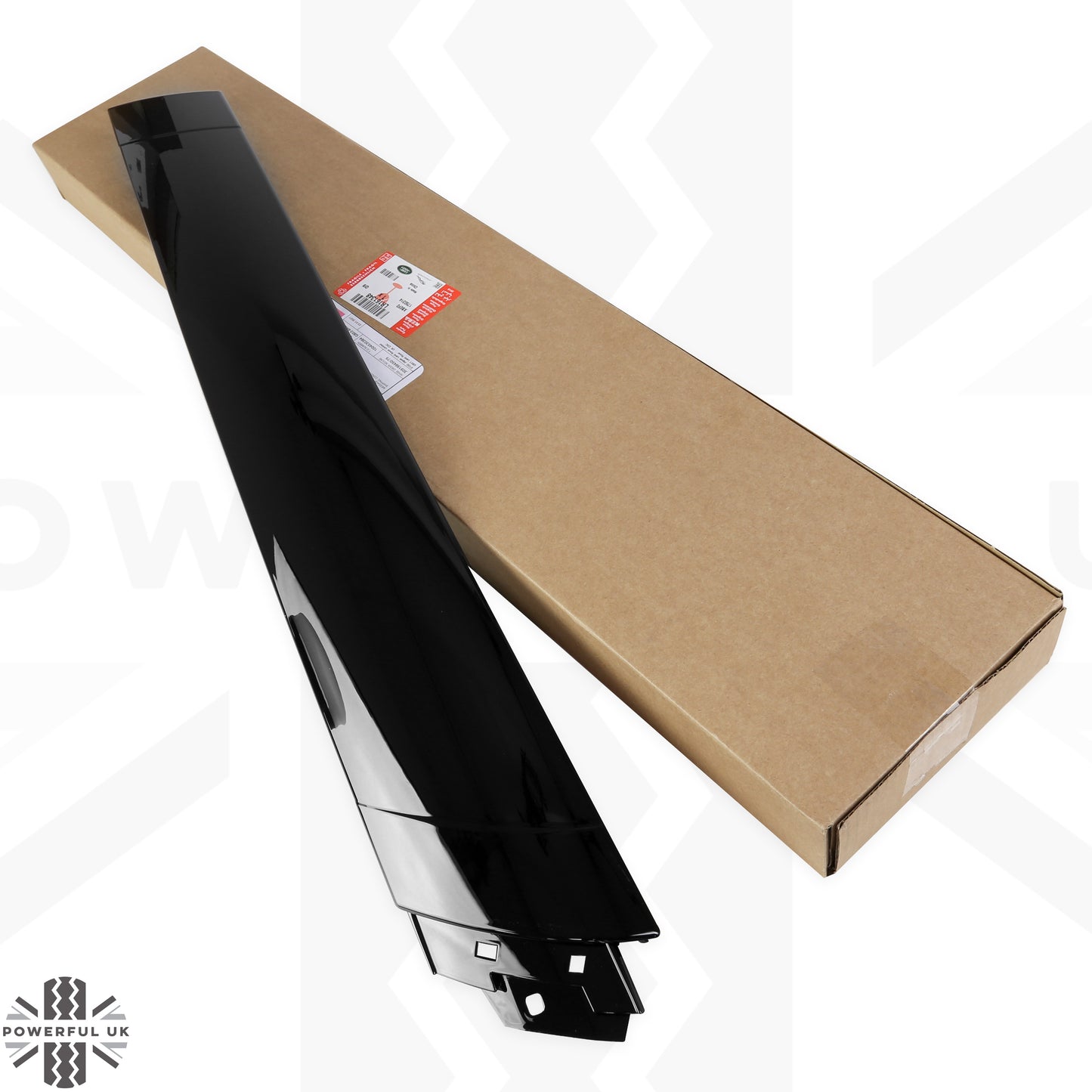 Genuine A Pillar Finishers in Gloss Black for Land Rover Defender L663 - PAIR