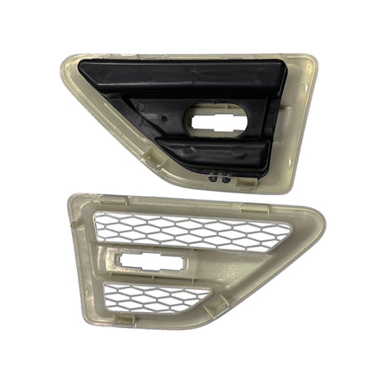Side Vents - Silver - for Land Rover Freelander 2 - PAIR