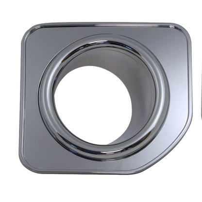 Front Bumper Fog Lamp Bezels Facelift look - Full Chrome - for Land Rover Discovery 4 2010-14