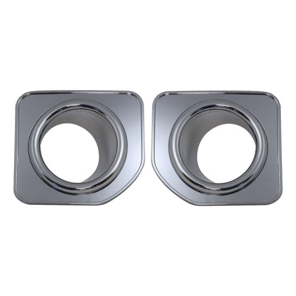 Front Bumper Fog Lamp Bezels Facelift look - Full Chrome - for Land Rover Discovery 4 2010-14