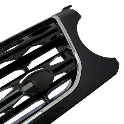 Front Grille "facelift look" - Black / Chrome / Black - for early Land Rover Discovery 4