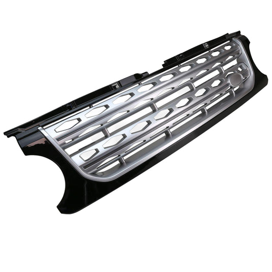 Front Grille "facelift look" - Black / Silver / Silver - for early Land Rover Discovery 4