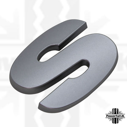 Tailgate Lettering "SDV6" - Silver - for Land Rover Discovery 3 & 4