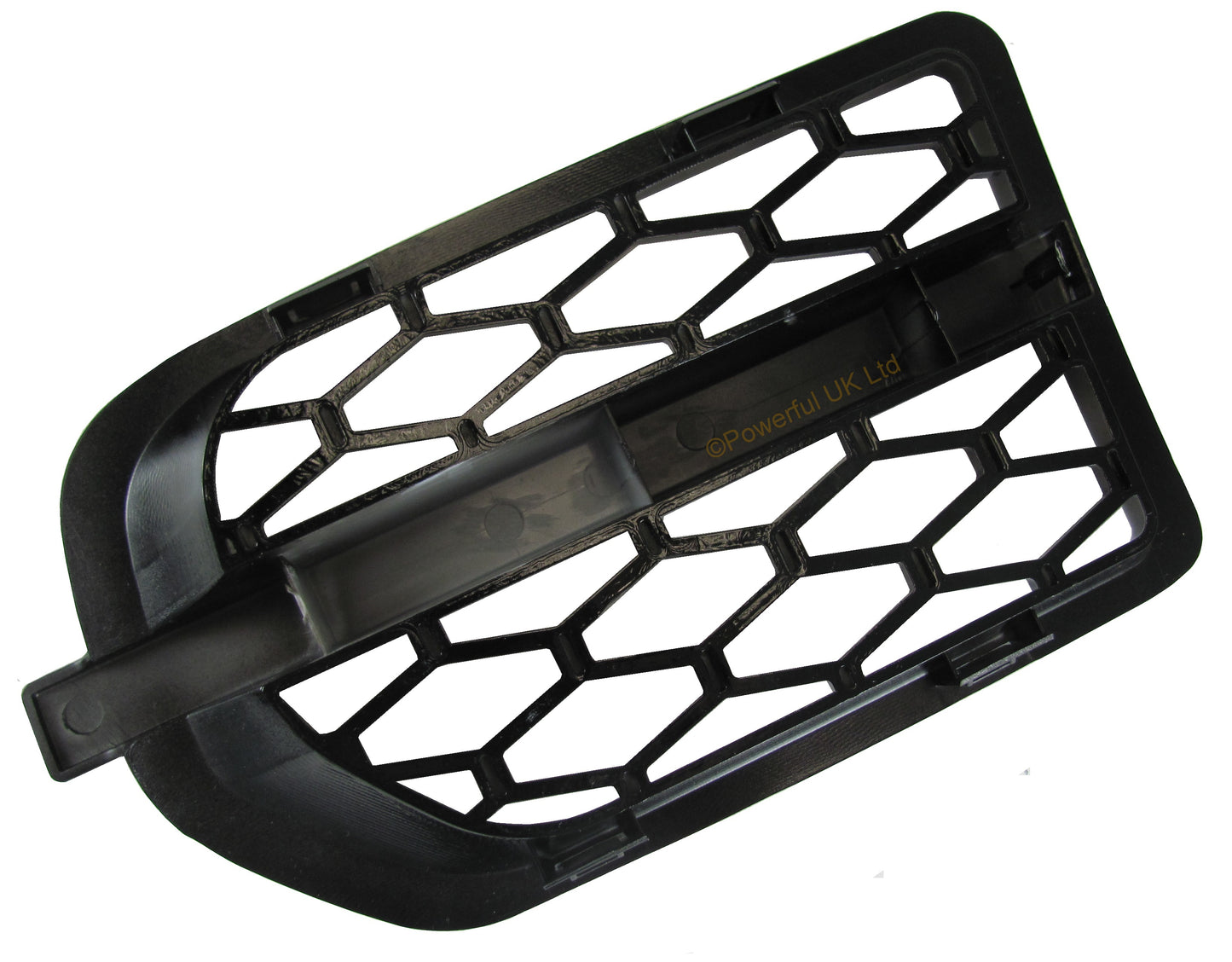Side Vent Assembly D4 Style - Gloss Black - for Land Rover Discovery 3