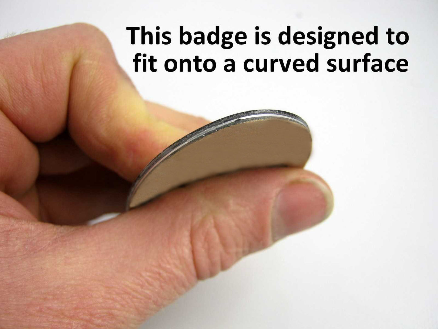 Genuine Front Grille Badge - Black & Silver - for Land Rover Discovery 3 (LR3G509 / LR3G061)