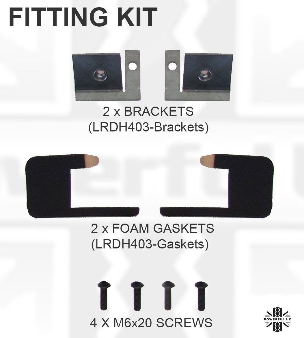 Rear Door Grab Handle - Tan - for Land Rover Defender