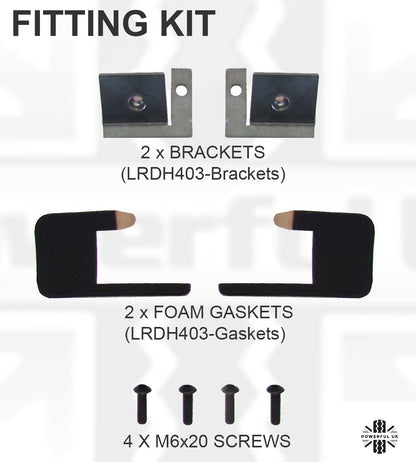 Rear Door Grab Handle - Tan - for Land Rover Defender