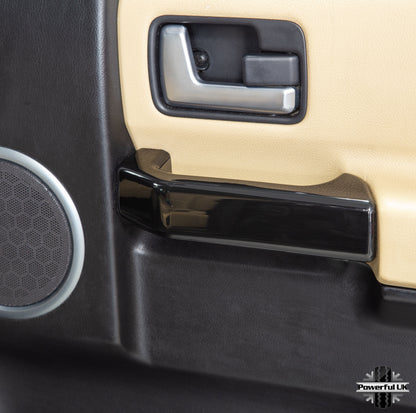 Interior Door Pull Set (4pc) - Gloss Black - for Land Rover Discovery 3
