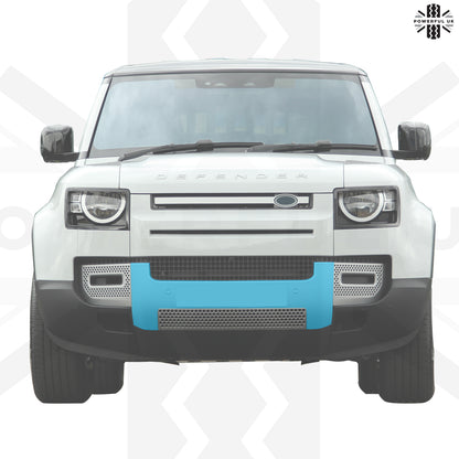Front Bumper Lower Number Plate Panel for Land Rover Defender L663 - Primer