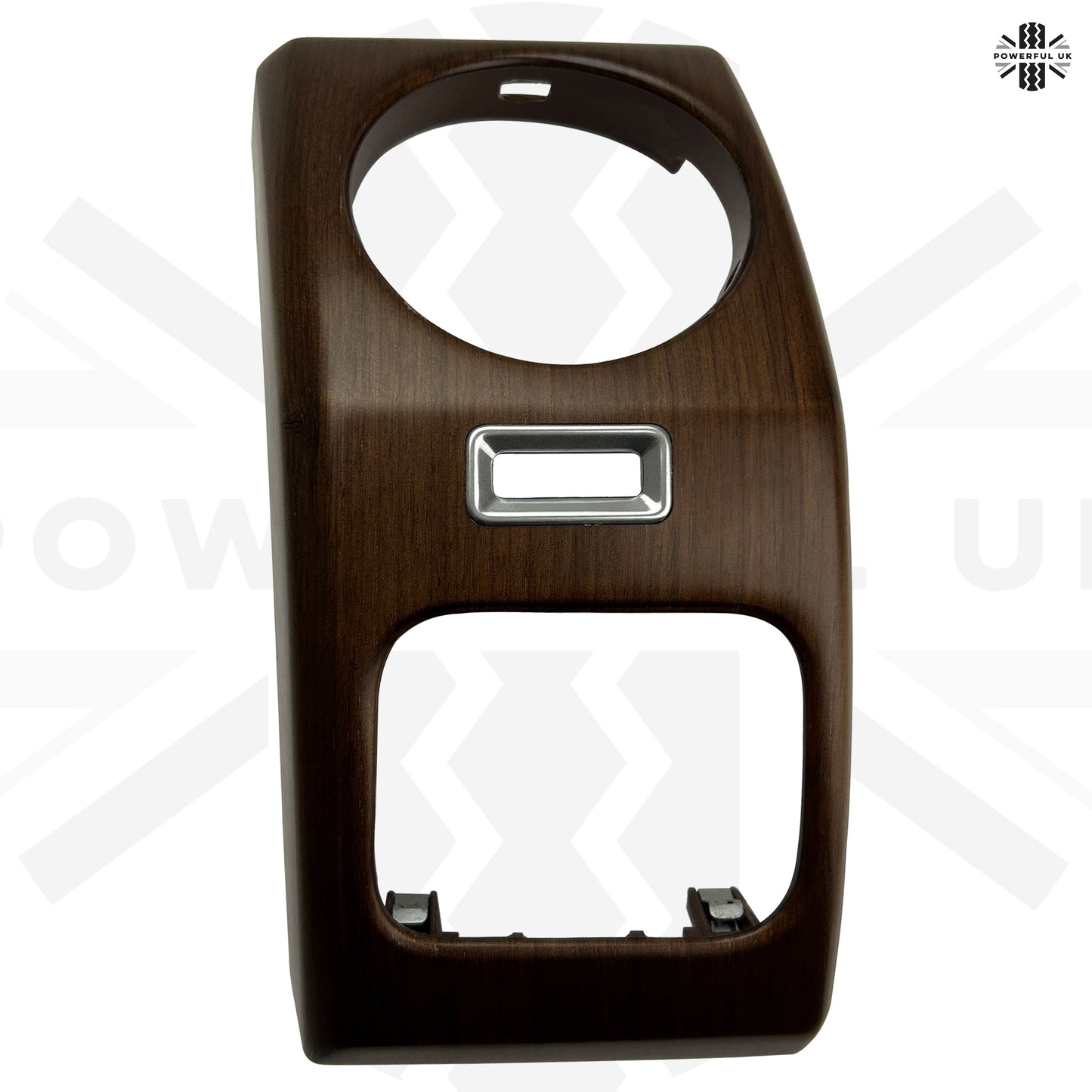 Genuine Dashboard End Panel in Walnut Veneer for Land Rover Discovery 3 - Left