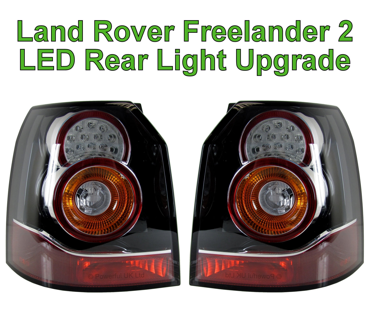 Rear LED lights UK Spec Genuine  for Land Rover Freelander 2 2012-on - PAIR