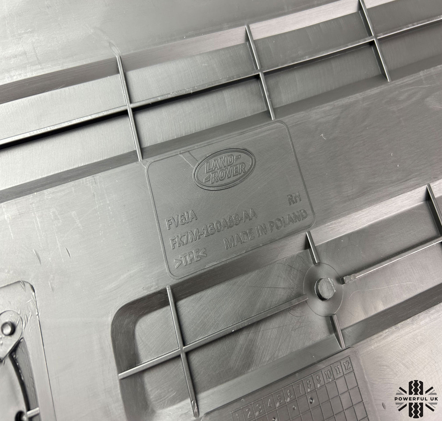 Rubber Floor Mat Set (Genuine) - RHD - for Land Rover Discovery Sport (2014-18)