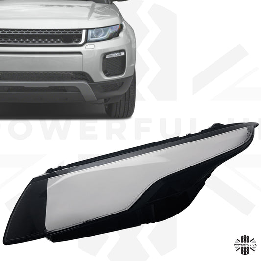 Replacement Headlight Lens for Range Rover Evoque 1 - LH