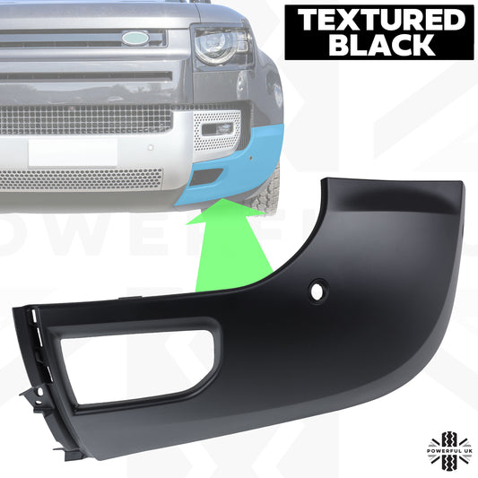 Front Bumper Corner for Land Rover Defender L663 (Textured) - LEFT