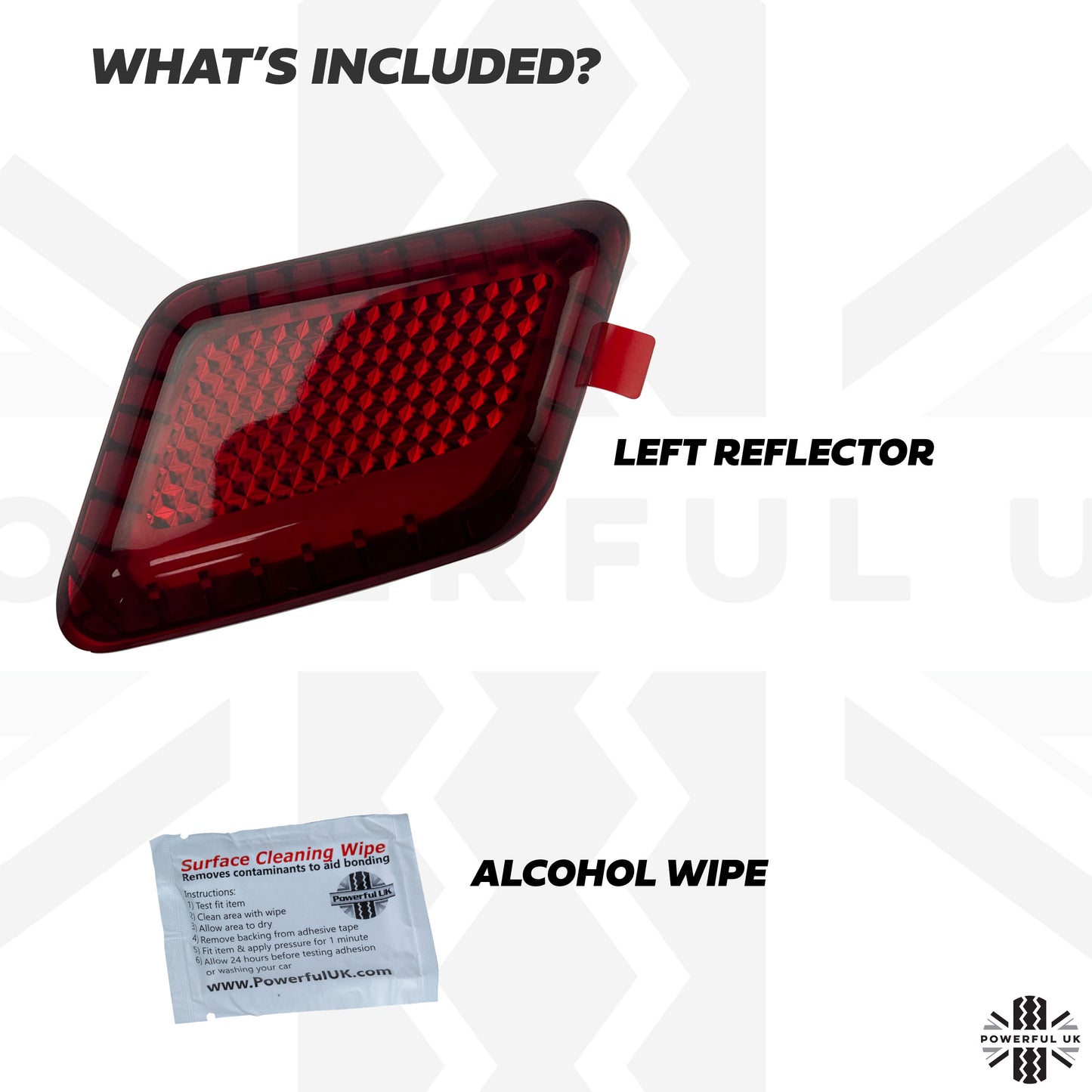 Interior Door Card Reflector Housing for Land Rover Defender L663 90 - Left