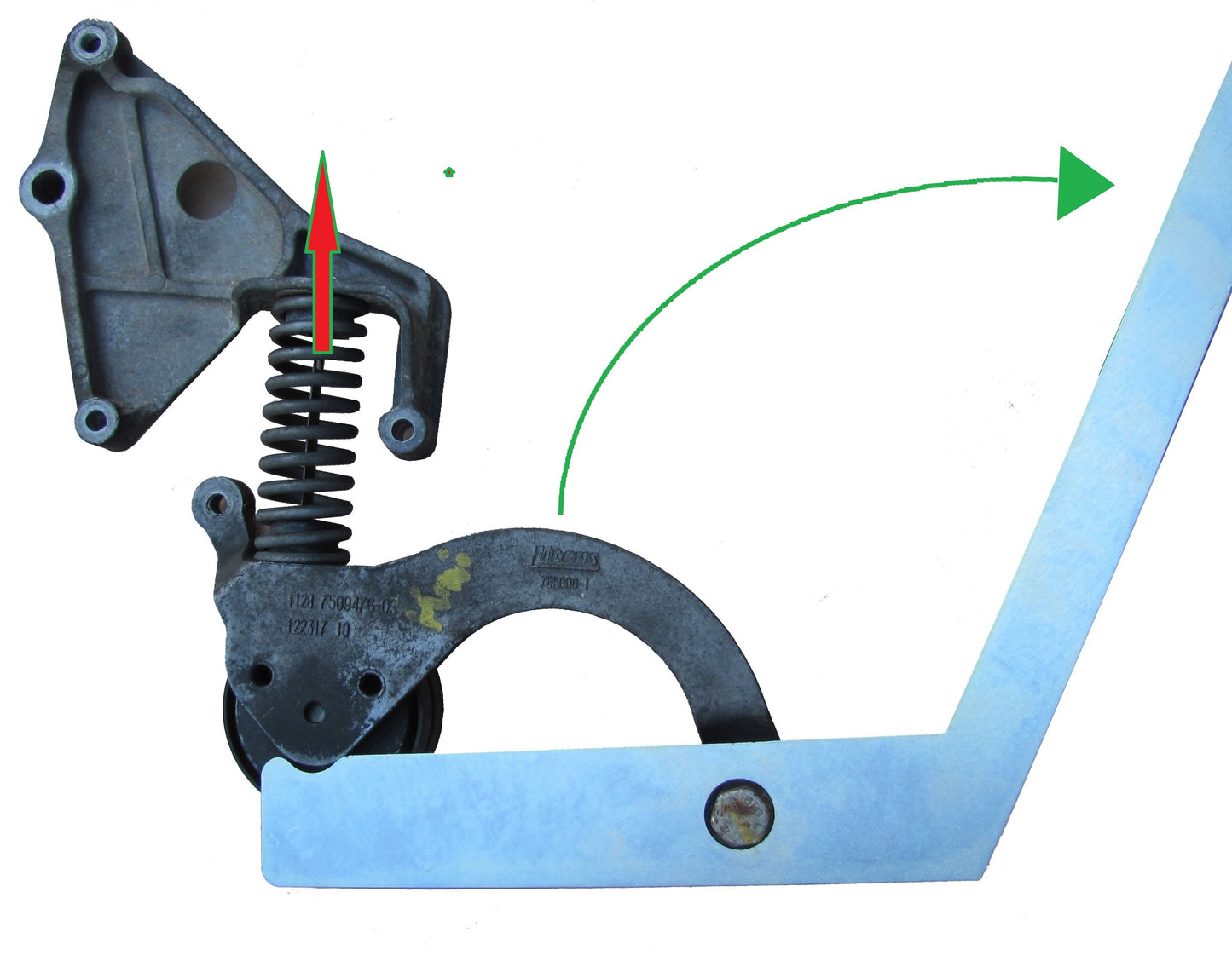 DIY Drive Belt Kit for BMW Mini Cooper S  ( Tool + lock Pin + Belt )