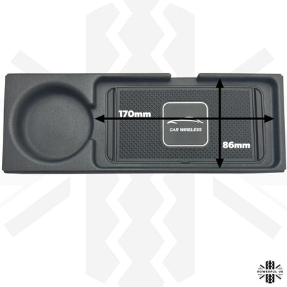 Centre Console Wireless Phone Charging Kit for Land Rover Defender L663 - USB-C