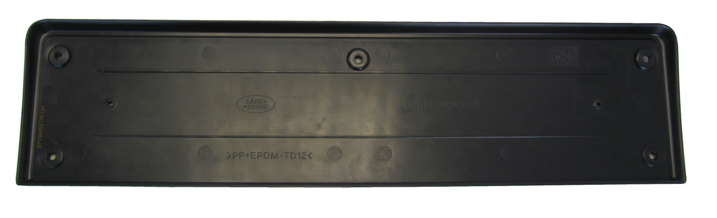 Front Number Plate Mounting Plinth (genuine) for Range Rover Vogue 2010 on