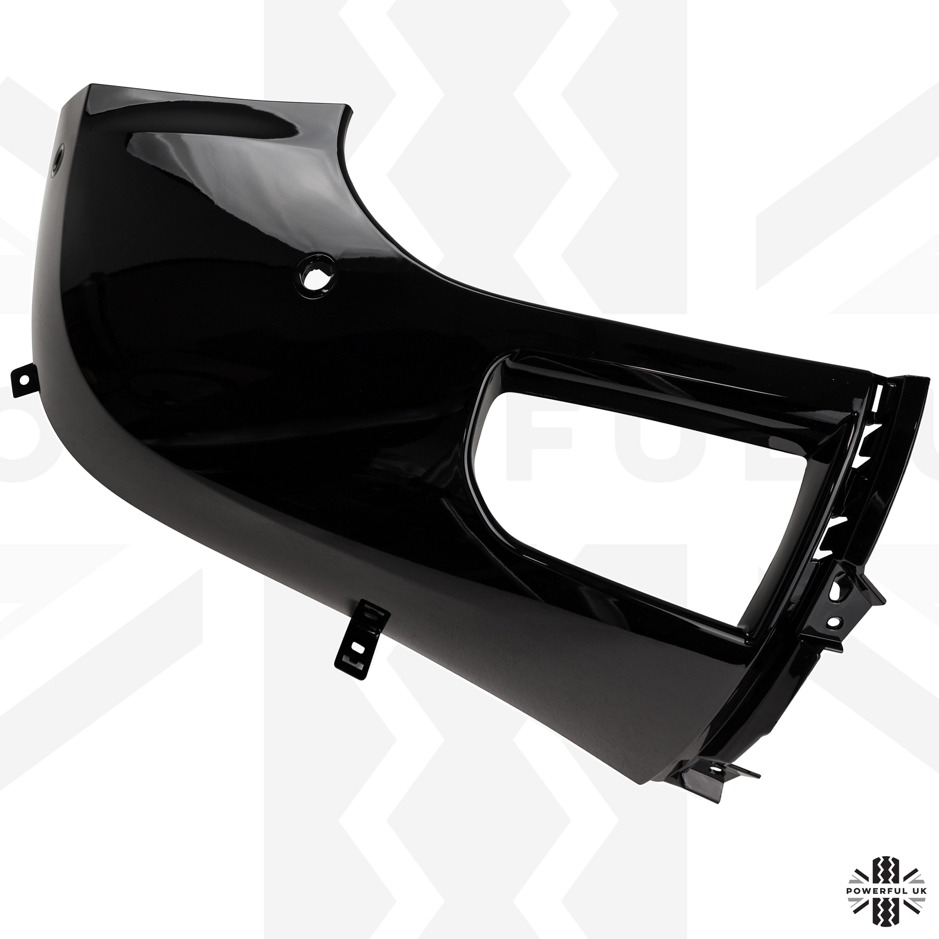 Front Bumper Corner for Land Rover Defender L663 in Gloss Black