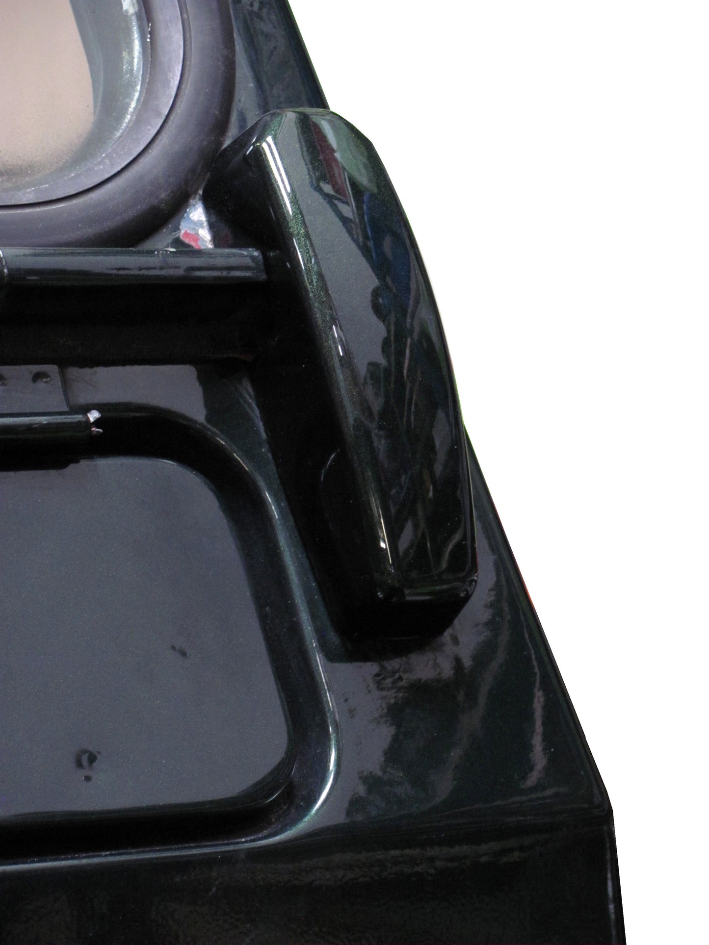 Windscreen Bracket Protector Covers - Epsom Green - for Land Rover Defender