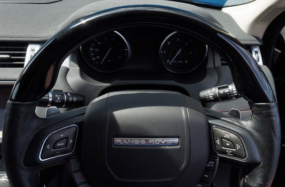 Paddle Shift extension for Range Rover Evoque - Chrome Silver - Pair