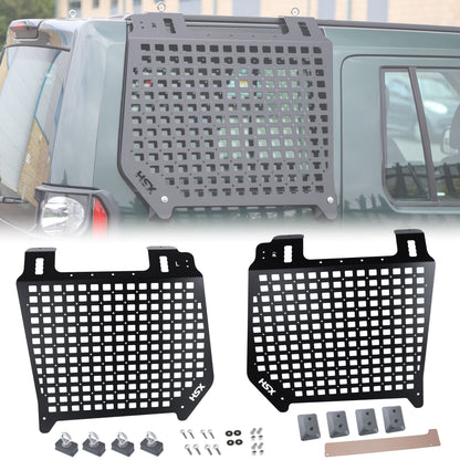 Molle Plate Kit - Grid Design - PAIR - for Land Rover Discovery 3/4