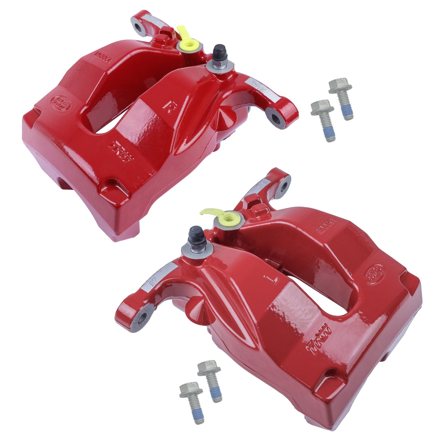 Pair Genuine Rear Calipers for Land Rover Defender L663 - Red
