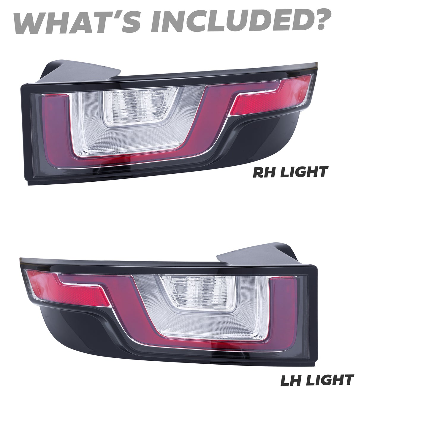 Facelift Rear Light for Range Rover Evoque - PAIR