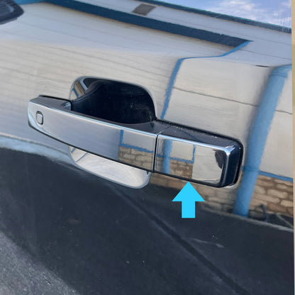 Door Handle End Piece for Land Rover Defender L663 - Primer - NO Key Hole