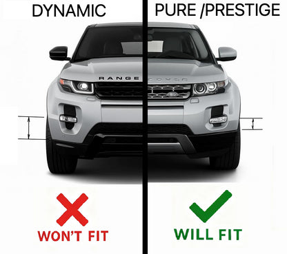 Front Bumper Tow Eye Cover for Range Rover Evoque L538 - Pure/Prestige - Silver