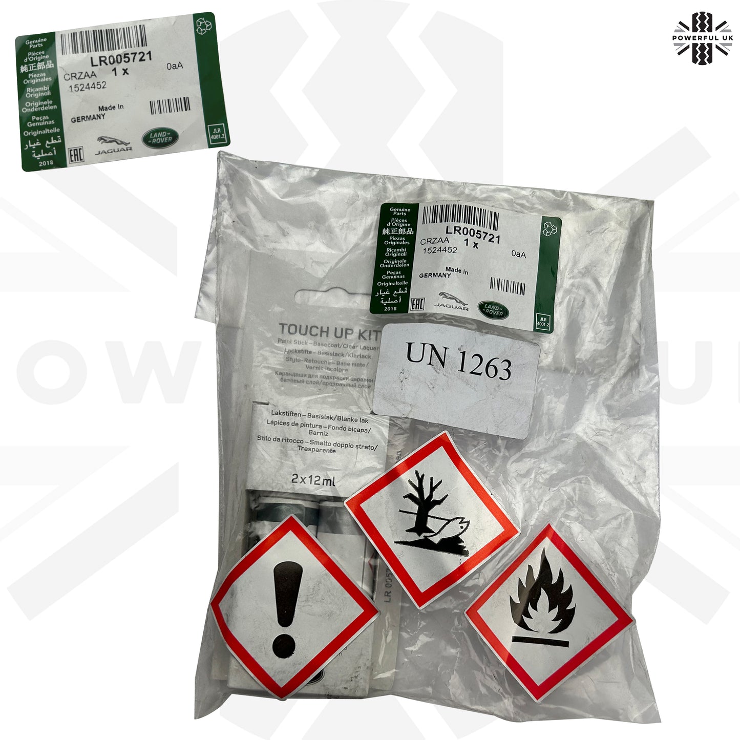 Genuine 'Giverney Green' Touch Up Paint Kit