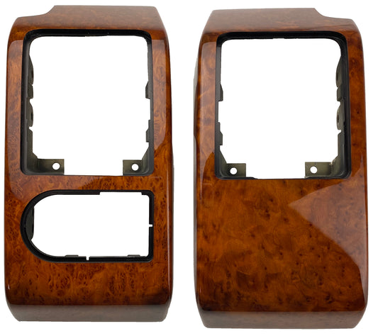 Vavona Burl Dash End Panels for Range Rover L322 - LHD