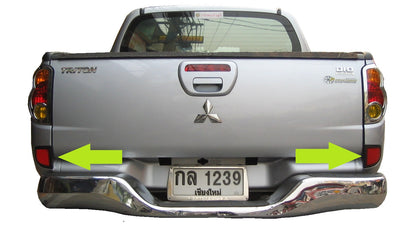Rear Reflectors - (Pair) for Mitsubishi L200
