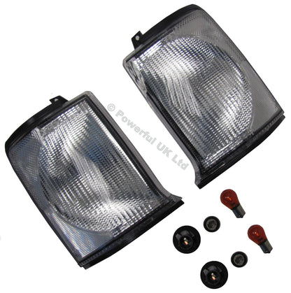 Clear Front Indicator for Land Rover Discovery 2 TD5 - PAIR