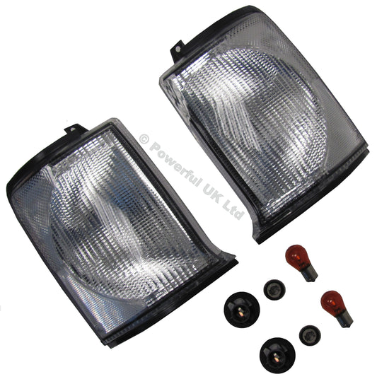 Clear Front Indicator for Land Rover Discovery 2 TD5 - PAIR