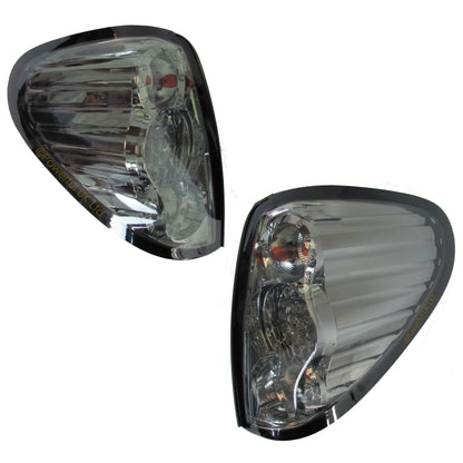 Rear lights -LED v3 for Mitsubishi L200 (Pair) - Smoked