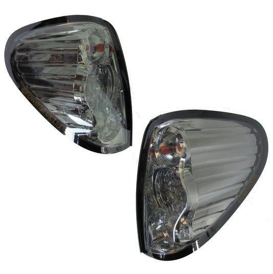 Rear lights -LED v3 for Mitsubishi L200 (Pair) - Smoked