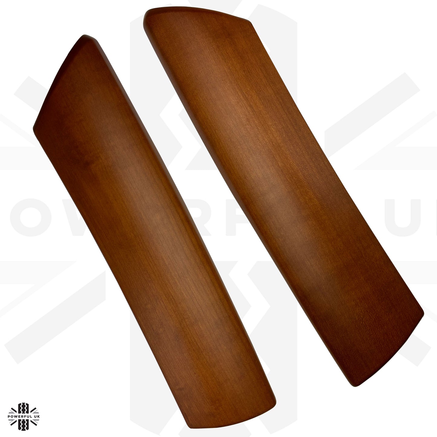Centre Console Dash Pillar Cherry Wood for Range Rover L322 - Pair
