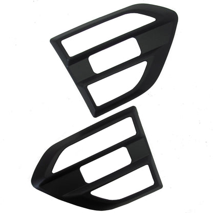 Side Vent Covers - Satin Black - Ford Ranger 2016