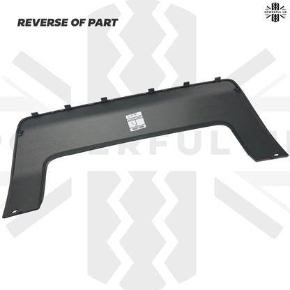 Genuine Rear Tow Eye Cover in Dark Silver for Range Rover Sport L494 (2014-2017)