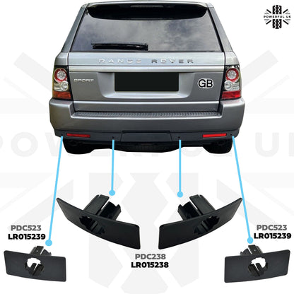 Genuine Parking Sensor Holders for Front & Rear Bumpers for Range Rover Sport L320 - Pair