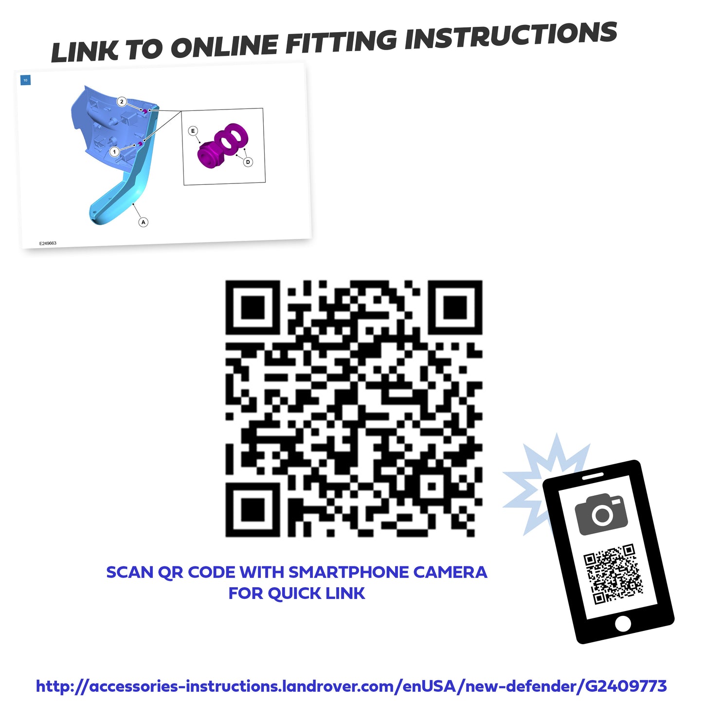 Front Mudflaps - Classic Design - Genuine - for Land Rover Defender L663