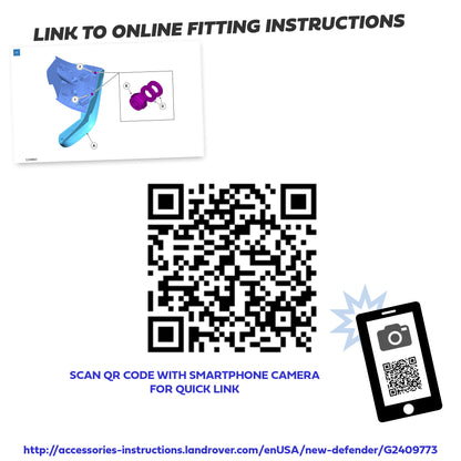 Front Mudflaps - Standard Design - Genuine - for Land Rover Defender L663