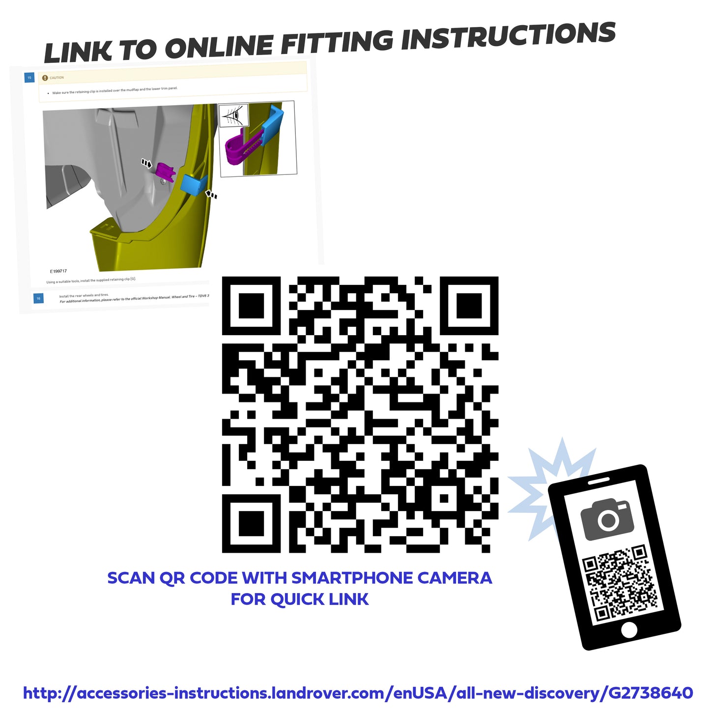 Genuine REAR Mudflaps for Land Rover Discovery 5 facelift 2021+