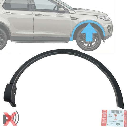 Genuine Front Wheel Arch Trim (NO PDC hole) for Land Rover Discovery Sport (2014-19) - RIGHT