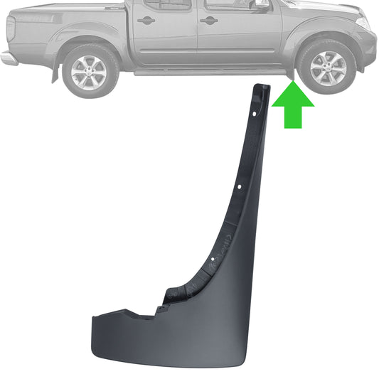 Front Right Mudflap for Nissan Navara D40