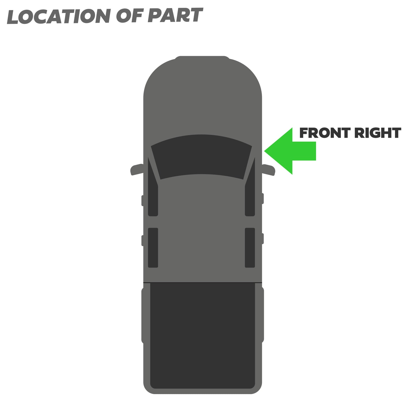 Front Right Mudflap for Nissan Navara D40