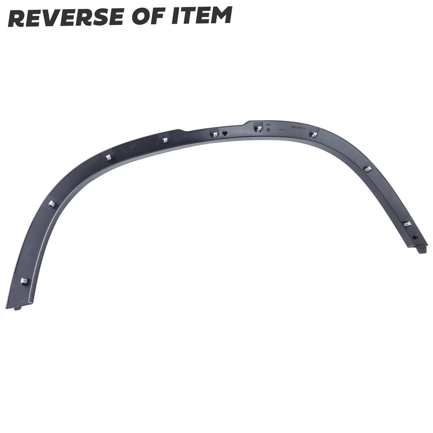 Wheel Arch Section - Standard Width - Front Right (R1) for Land Rover Defender L663 - Gloss Black
