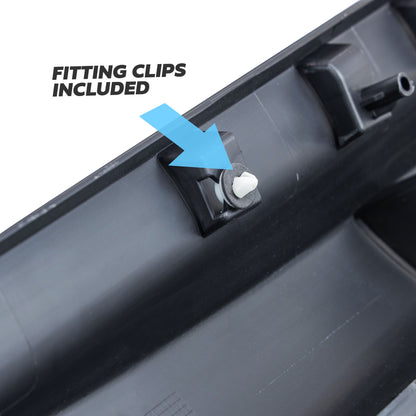 Lower Door Moulding in Textured Black - Right Front Door Section - for Range Rover Sport L494