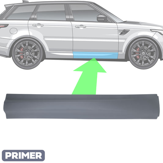 Lower Door Moulding in Primer - Right Front Door Section - for Range Rover Sport L494